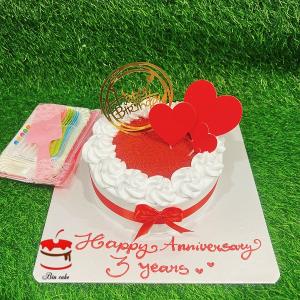 Bánh Tròn Tim Đỏ Nhỏ - NB94