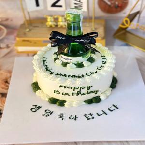 Bánh Kem Chai Rượu Cho Nam - NH39