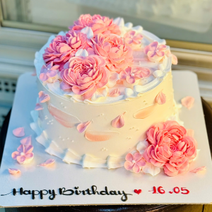 Bánh Kem Hoa Hồng Phấn - NH47