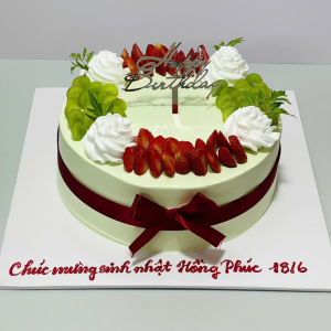 Bánh Kem Dâu Nho - NH40