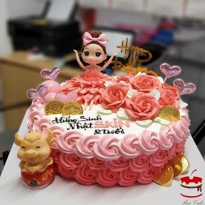 Bánh Kem Cho Bé Gái Tuổi Trâu - MC84