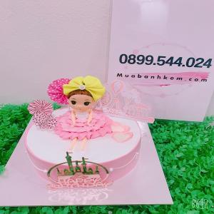 Bánh Kem Công Chúa Có Nơ Tặng Bé - MA20