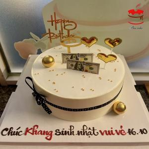 Bánh Kem Gắn Tim Vàng - NB31