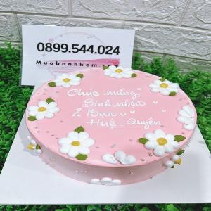 Bánh Kem Hoa Trắng Đẹp - MK121