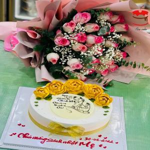 Bánh Kem Hoa Xinh Tặng Mẹ - AK39