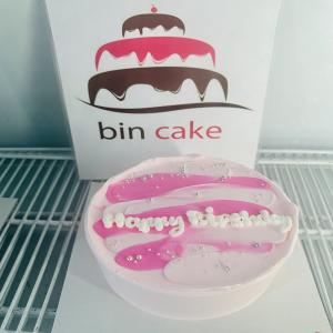 Bánh Kem Màu Hồng Size 16cm - MK48