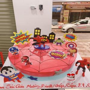 Bánh Kem Siêu Nhân Nhện - MB34