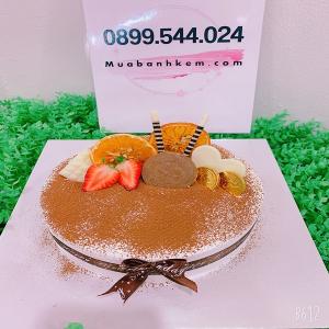 Bánh Kem Sữa Tươi Mix Trái Cây - MA51