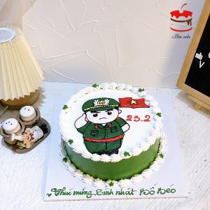 Bánh Kem Tặng Chú Bộ Đội - NA5