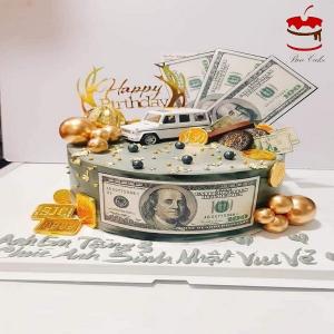 Bánh Kem Tiền Dollar Cho Anh Trai - MB30