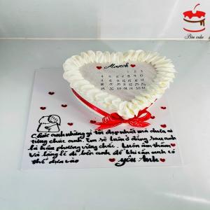 Bánh Kem Trái Tim Đốt Cháy - ND13