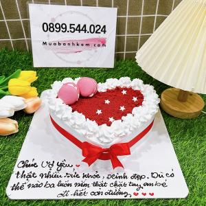 Bánh Kem Trái Tim Decor Macaron - MK101