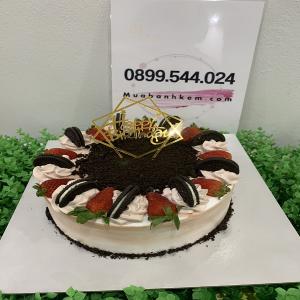Bánh Kem Truyền Thống Dâu Tây Bột Cacao - MA17