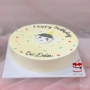 Bánh Kem Vẽ Bạn Nam Siêu Đẹp - MC20