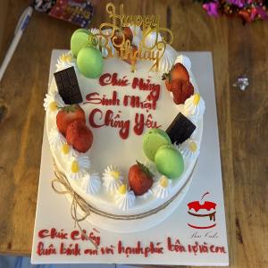 Bánh Sinh Nhật Bông Lan Dâu Tây - MC86