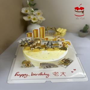 Bánh Sinh Nhật Trang Trí Tiền Tài - MC51