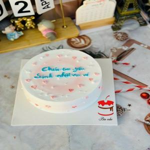 Bánh Kem Tim Đỏ Đơn Giản - NC27