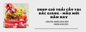 Shop Giỏ Trái Cây Tại Bắc Giang - Mẫu Mới Năm Nay