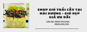 Shop Giỏ Trái Cây Tại Hải Dương - Giỏ Đẹp Giá Ưu Đãi