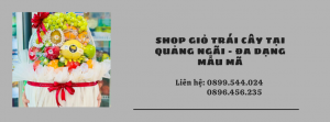 Shop Giỏ Trái Cây Tại Quảng Ngãi - Đa Dạng Mẫu Mã