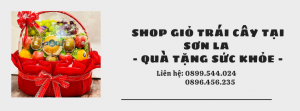 Shop Giỏ Trái Cây Tại Sơn La - Quà Tặng Sức Khỏe