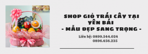 Shop Giỏ Trái Cây Tại Yên Bái - Mẫu Đẹp Sang Trọng