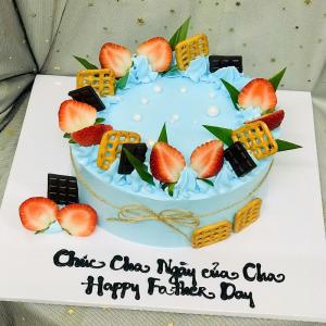 Bánh Kem Màu Xanh Dương - NH35
