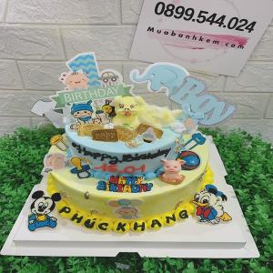 Bánh Kem 2 Tầng Baby Boy - MB87
