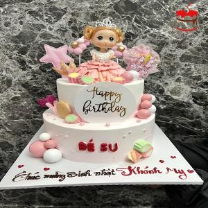 Bánh Kem 2 Tầng Dành Cho Công Chúa Nhỏ - NA75