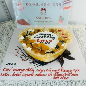 Bánh Kem Bông Lan Trứng Muối Đẹp - NB16