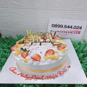 Bánh Kem Gắn Dâu Xoài - MA25