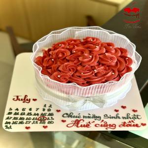 Bánh Kem Hoa Hồng Gam Hồng Đất - MC80