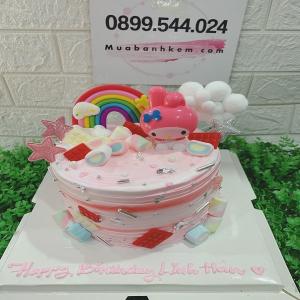 Bánh Kem Hồng Dễ Thương Tặng Bé - MB22