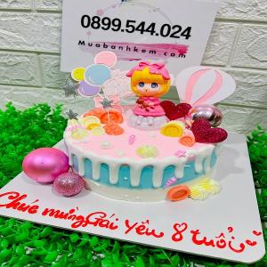Bánh Kem Tan Chảy Tặng Bé Gái - MK142