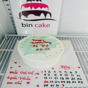 Bánh kem In Lịch Đơn Giản - MK49
