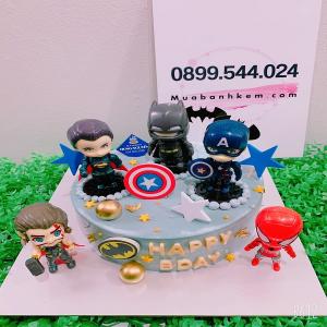 Bánh Kem Sữa Tươi 5 Siêu Anh Hùng - MA38
