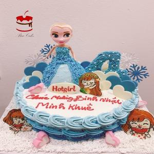 Bánh Kem Tạo Hình Công Chúa Elsa - MB20
