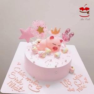 Bánh Kem Tạo Hình Heo Tặng Bé  - MB43