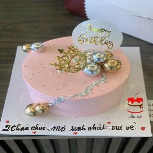 Bánh Kem Thôi Nôi Tặng Công Chúa Nhỏ - NA6