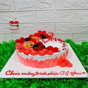 Bánh Kem Tone Hồng Trang Trí Oreo - MB10