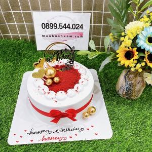 Bánh Kem Tròn Happy Birthday - MK80