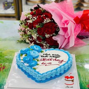 Bánh Kem Và Hoa Tặng Bạn Nữ 20/10 - NA95