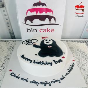 Bánh Kem Vẽ Hình Con Ma Ngộ Nghĩnh - NB07