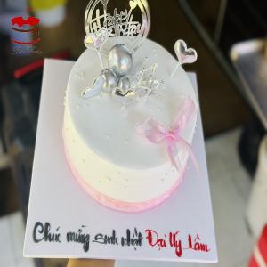 Bánh Sinh Nhật Màu Pastel Đơn Giản - MC68