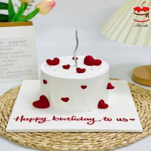 Bánh Sinh Nhật Tim Đỏ - NC47