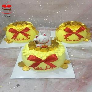 Bánh Kem Hủ Vàng Tặng Đối Tác - NC40