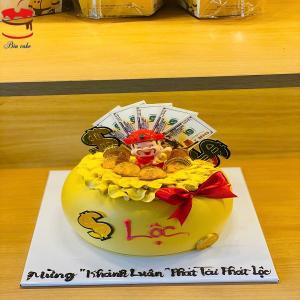 Bánh Kem Hủ Vàng Tặng Khách Hàng - NH17