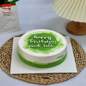 Bánh Kem Nhỏ Màu Xanh Lá - NC35