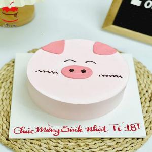 Bánh Kem Nhỏ Tạo Hình Heo - NC58
