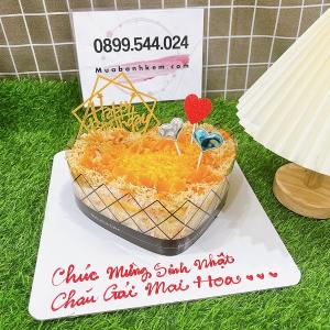 Bông Lan Trứng Muối Trái Tim - MK95